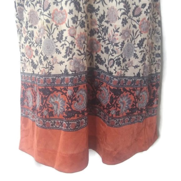 Vintage 1960's Jump for Charley Floral Satin Blouse - Picture 3 of 5